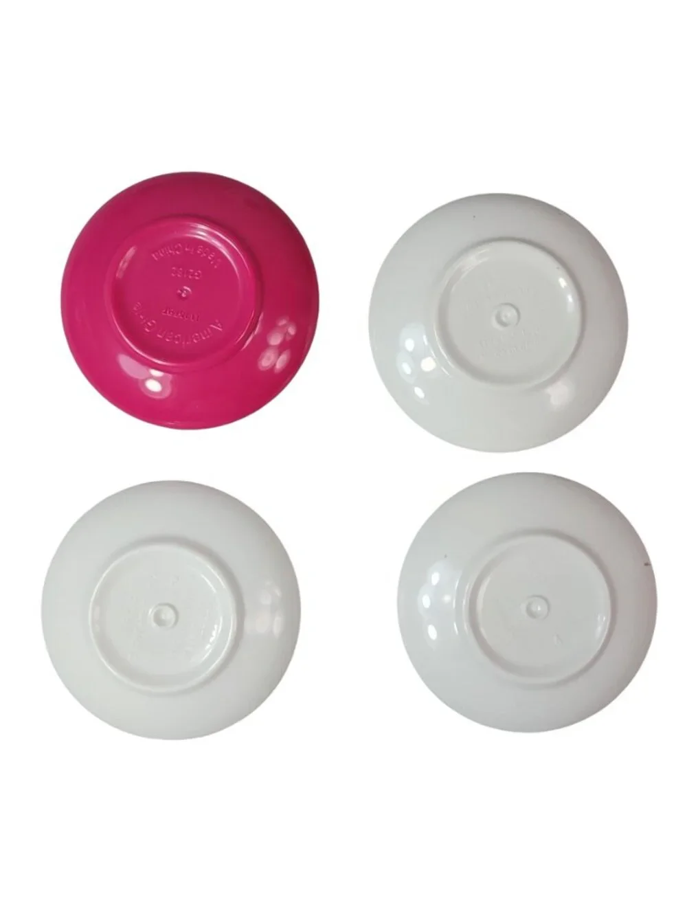 American Girl Cafe Replacements 4 Plates Daisy Mug Placement For 18